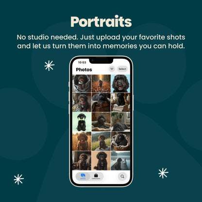 Portraits - Digital Images + Photobook - 6x4