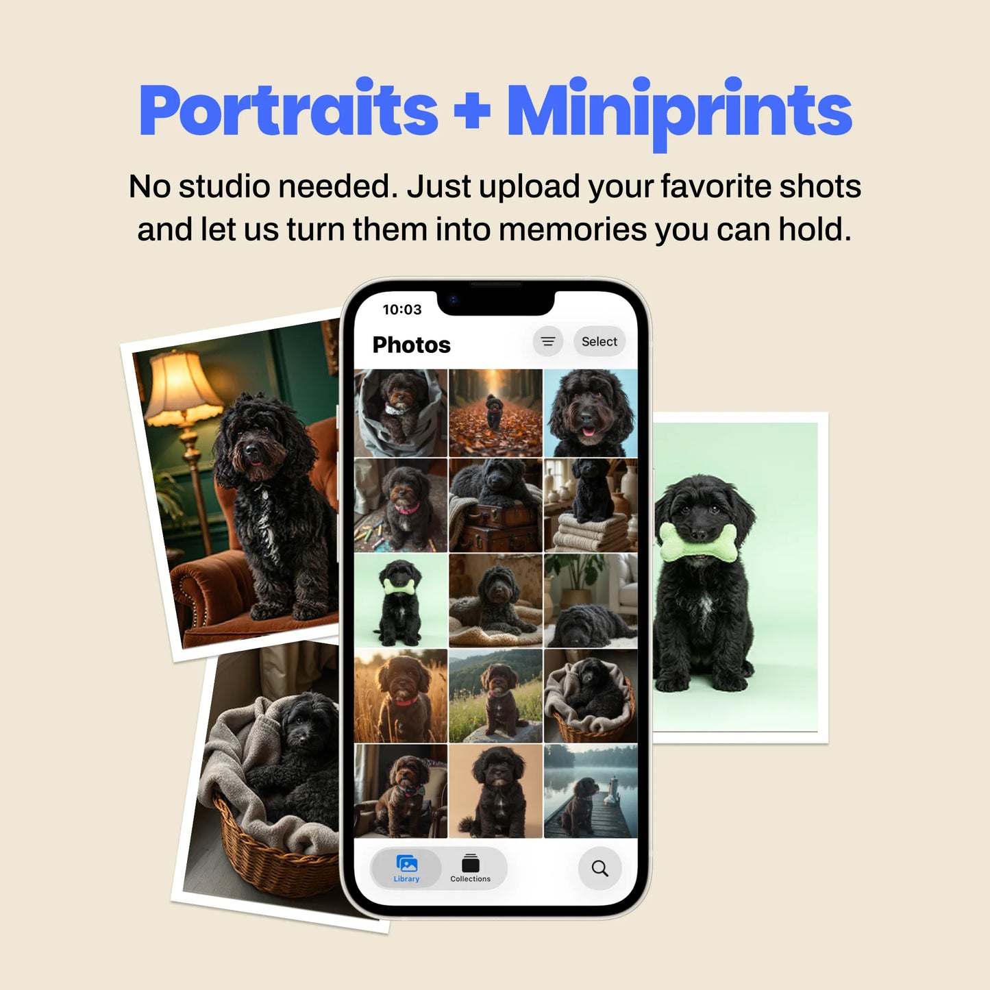 Portraits - Digital Images + Miniprints 3x2